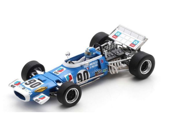 SPARK MODEL SF246 MATRA MS11-12 JEAN-PIERRE BELTOISE 1970 N.90 VANQUEUR COURSE DE COTE DU Modellino