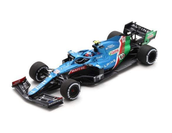 SPARK MODEL S7852 ALPINE A521 ESTEBAN OCON 2021 N.31 4th SAUDI ARABIAN GP 1:43 Modellino