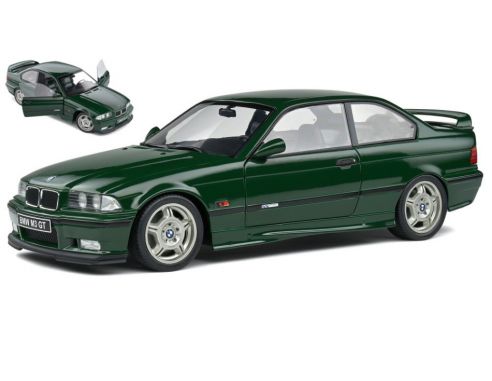 SOLIDO SL1803907 BMW E36 COUPE' M3 GT 1955 BRITISH RACING GREEN 1:18 Modellino