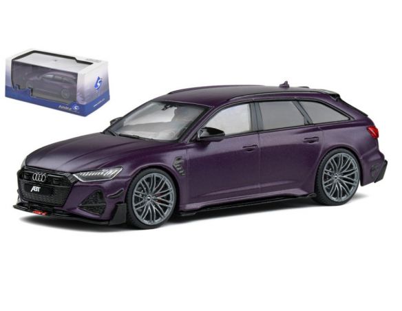 SOLIDO SL4310701 AUDI RS6-R ABT PURPLE 1:43 Modellino