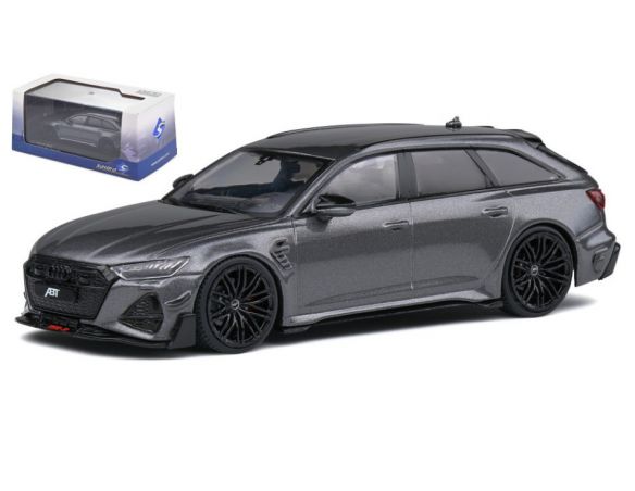 SOLIDO SL4310702 AUDI RS6-R ABT GREY 1:43 Modellino