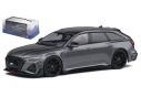 SOLIDO SL4310702 AUDI RS6-R ABT GREY 1:43 Modellino