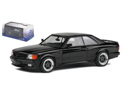 SOLIDO SL4310901 MERCEDES 560 SEC AMG 1990 WIDE BODY BLACK UNI 1:43 Modellino