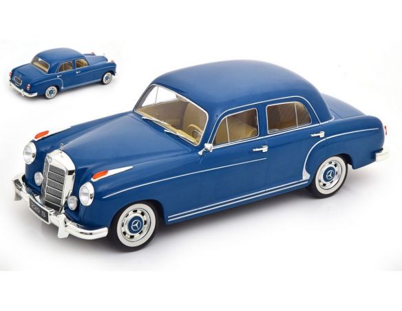 KK SCALE KKDC180325 MERCEDES 220 S SALOON 1956 LIGHTBLUE 1:18 Modellino