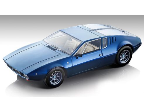 TECNOMODEL TMD1824I DE TOMASO MANGUSTA 1971 MET.BLUE 1:18 Modellino