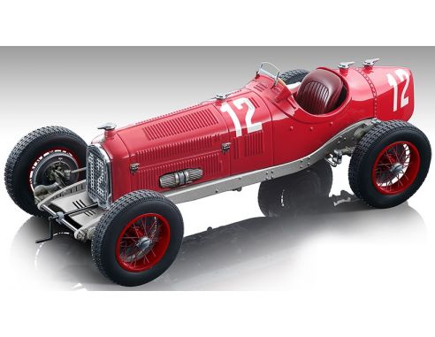 TECNOMODEL TMD18266D ALFA ROMEO P3 TIPO B N.12 WINNER FRENCH GP 1932 TAZIO NUVOLARI 1:18 Modellino