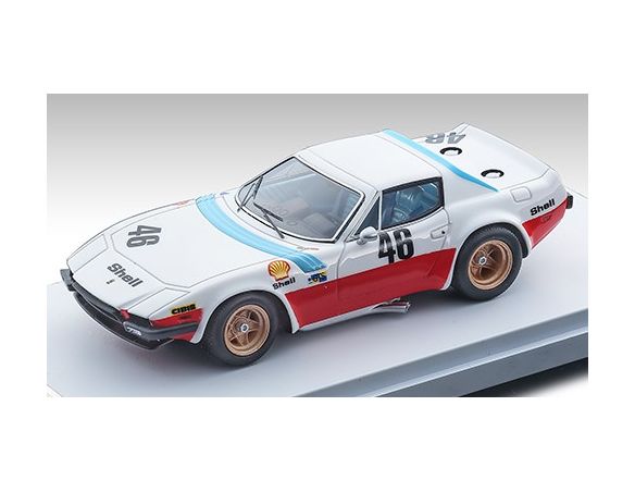 TECNOMODEL TMD43010A FERRARI GTB/4 MICHELOTTI TEAM NART N.46 LE MANS 1975 CARLO FACETTI 1:43 Modellino