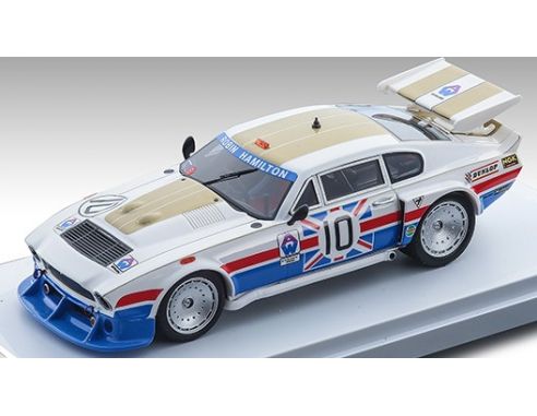 TECNOMODEL TMD43012C ASTON MARTIN AM V8 N.10 6H SILVERSTONE 1980 HAMILTON/BELL/GREEN 1:43 Modellino