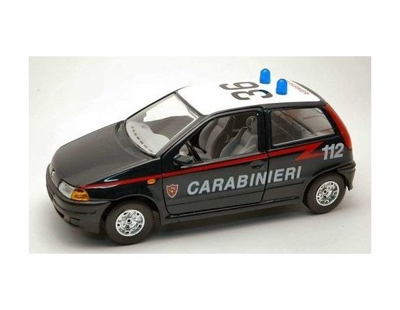 Bburago 22066 FIAT PUNTO CARABINIERI 1993 1/24 Modellino