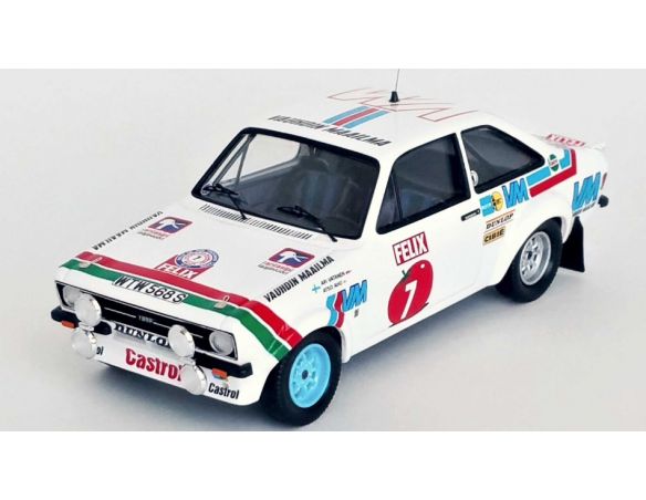 TROFEU TFRRFI19 FORD ESCORT MK2 N.7 RALLY OF 1000 LAKES 1978 VATANEN/AHO 1:43 Modellino