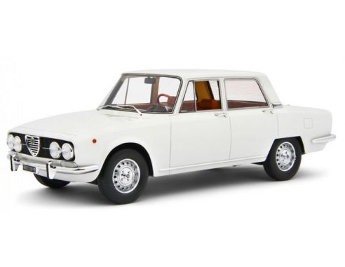 LAUDO RACING LM141D ALFA 2000 BERLINA 1971 WHITE 1:18 Modellino