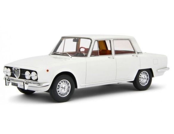 LAUDO RACING LM141D ALFA 2000 BERLINA 1971 WHITE 1:18 Modellino