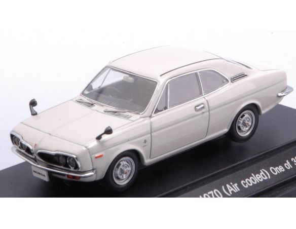 EBBRO EB43414 HONDA COUPE 9S 1970 (AIR COOLED) ASH WHITE 1:43 Modellino