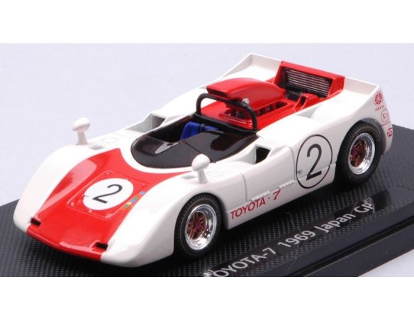 EBBRO EB43663 TOYOTA-7 1969 N.2 JAPAN GP 1:43 Modellino