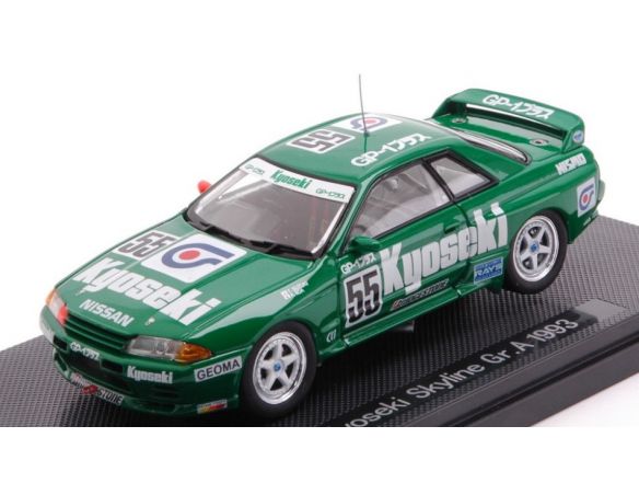 EBBRO EB44158 KYOSEKI SKYLINE N.55 Gr.A 1993 T.SUZUKI-A.IIDA 1:43 Modellino