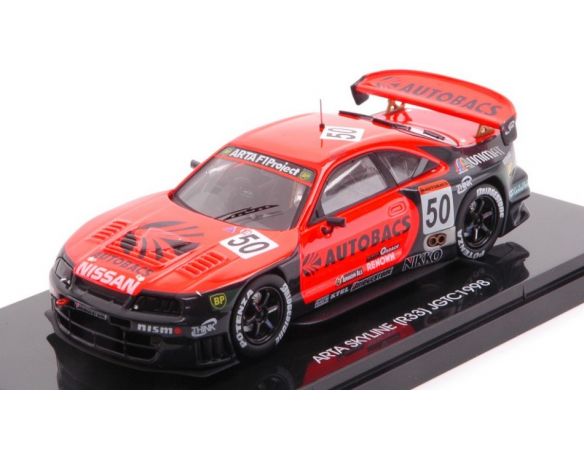 EBBRO EB44195 ARTA SKYLINE (R33) N.50 JGTC 1998 S.MOTOYAMA-T.TSUCHIYA 1:43 Modellino
