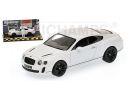 MINICHAMPS 519431390 BENTLEY CONTINENTAL SUPERSPORT 2009 SATIN WHITE TOP GEAR Modellino