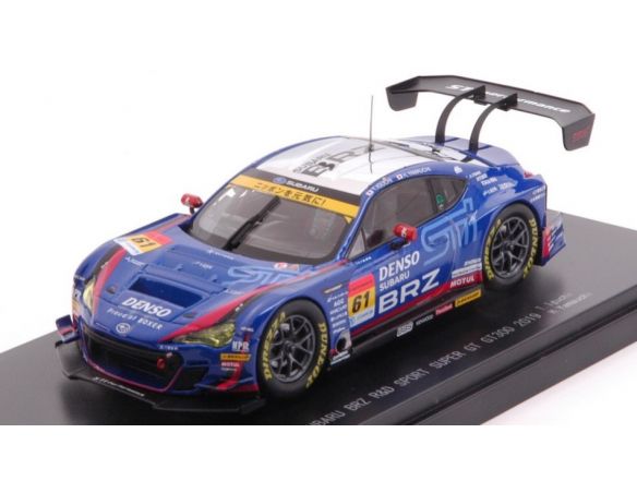 EBBRO EB45743 SUBARU BRZ R&D SPORT N.61 SUPER GT300 2019 T.IGUCHI-H.YAMAUCHI 1:43 Modellino