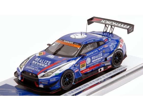 EBBRO EB45749 REALIZE GT-R N.56 SUPER GT300 2020 CHAMPION 1:43 Modellino