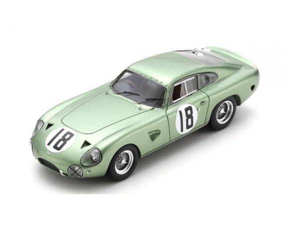 SPARK MODEL S3686 ASTON MARTIN DP214 N.18 LM 1964 M.SALMON-P.SUTCLIFFE 1:43 Modellino