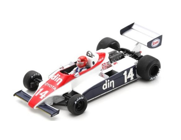 SPARK MODEL S3948 ENSIGN N.180B ELISEO SALAZAR 1981 N.14 6th DUTCH GP 1:43 Modellino