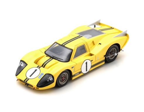 SPARK MODEL S4545 FORD GT40 MK IV N.1 LE MANS TEST DAY APRIL 1967 BRUCE MC LAREN 1:43 Modellino