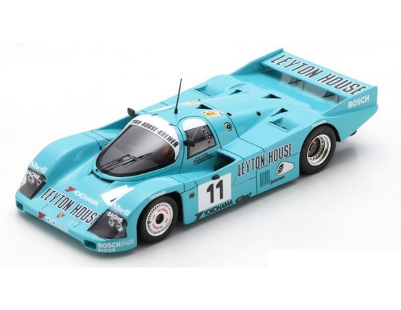 SPARK MODEL S9873 PORSCHE 962C N.11 8th LM 1988 K.NISSEN-H.GROHS-G.FOUCHE 1:43 Modellino