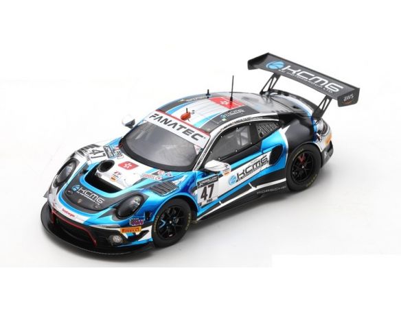 SPARK MODEL SB433 PORSCHE 911 GT3 N.47 5th 24 H SPA 2021 MARTIN-TANDY-VANTHOOR 1:43 Modellino