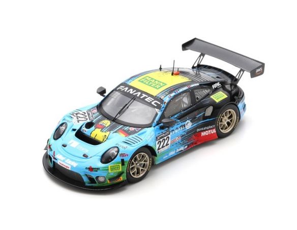 SPARK MODEL SB452 PORSCHE 911 GT3 N.222 24 H SPA 2021 KERN-BUUS-APOTHELOZ-SANTAMATO 1:43 Modellino