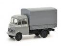 SCHUCO SH6616 MERCEDES L319 PICK UP W/TOVEL GREY 1:87 Modellino