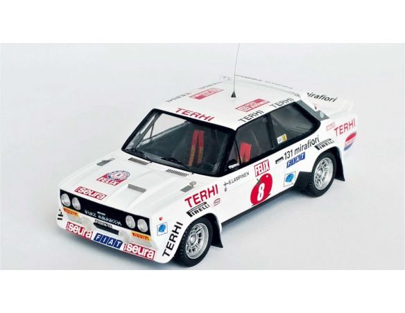 TROFEU TFRRFI20 FIAT 131 ABARTH 5th 1000 LAKES RALLY 1978 LAMPINEN/MARKKANEN 1:43 Modellino