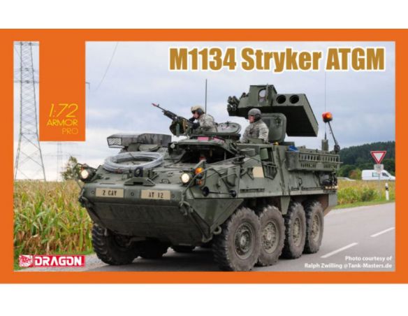 DRAGON D7685 M1134 STRYKER ATGM KIT 1:72 Modellino
