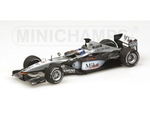 MINICHAMPS 530014303 MCLAREN MERCEDES MP4/16 2001 M. HAKKINEN Modellino