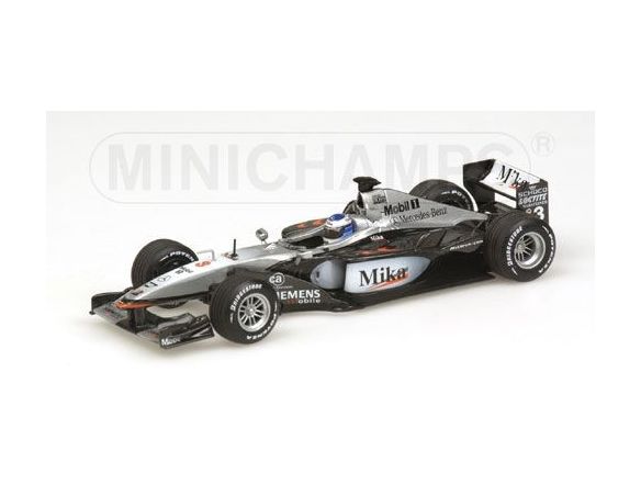 MINICHAMPS 530014303 MCLAREN MERCEDES MP4/16 2001 M. HAKKINEN Modellino