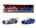 JADA TOYS JADA04004 BRIAN'S NISSAN SKYLINE TWIN PACK 1:32 Modellino