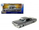 JADA TOYS JADA33607 CHEVROLET IMPALA LOWRIDER BLACK/GREY 1:24 Modellino