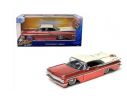 JADA TOYS JADA33613 CHEVROLET IMPALA LOWRIDER COPPER/WHITE 1:24 Modellino