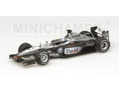 MINICHAMPS 530014304 McLAREN MERCEDES MP 4/16 D. COULTHARD 2001 Modellino
