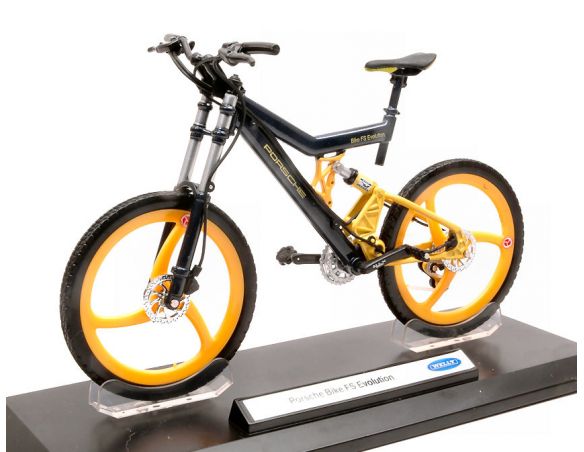 WELLY WE62572 PORSCHE BIKE FS EVOLUTION 1:10 Modellino