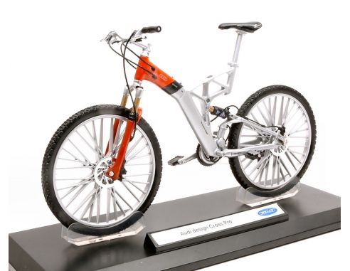 WELLY WE62576 AUDI DESIGN CROSS PROBIKE 1:10 Modellino