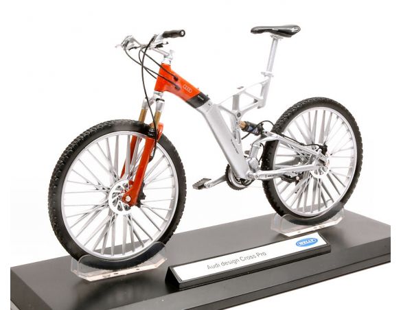 WELLY WE62576 AUDI DESIGN CROSS PROBIKE 1:10 Modellino
