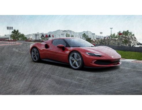 LOOKSMART LS533A FERRARI 296 GTB ROSSO IMOLA 1:43 Modellino