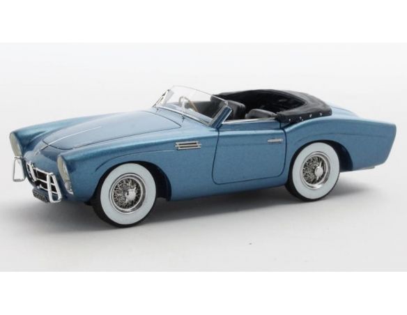 MATRIX SCALE MODELS MX41608-022 PEGASO Z-102 SERIES II SAOUTHCHICK CABRIOLET 1954 MET.BLUE 1:43 Modellino