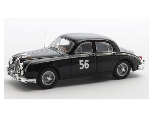 MATRIX SCALE MODELS MXR41001-033 JAGUAR 3.4 LITRE N.56 WINNER BRANDS HATCH 1957 SALOON CAR RACE 1:43 Modellino