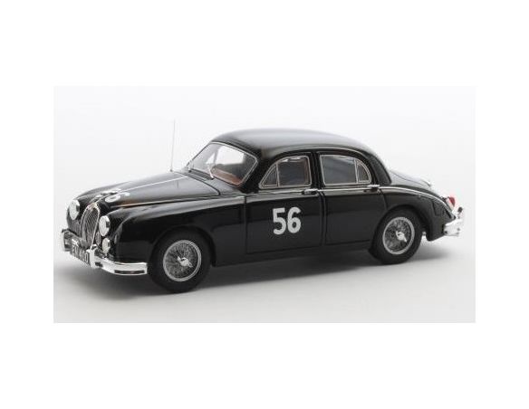 MATRIX SCALE MODELS MXR41001-033 JAGUAR 3.4 LITRE N.56 WINNER BRANDS HATCH 1957 SALOON CAR RACE 1:43 Modellino