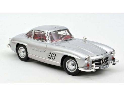 NOREV NV183850 MERCEDES 300 SL 1954 SILVER 1:18 Modellino
