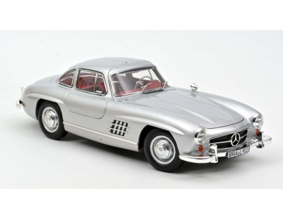NOREV NV183850 MERCEDES 300 SL 1954 SILVER 1:18 Modellino