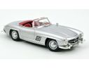 NOREV NV183890 MERCEDES 300 SL ROADSTER 1957 SILVER 1:18 Modellino