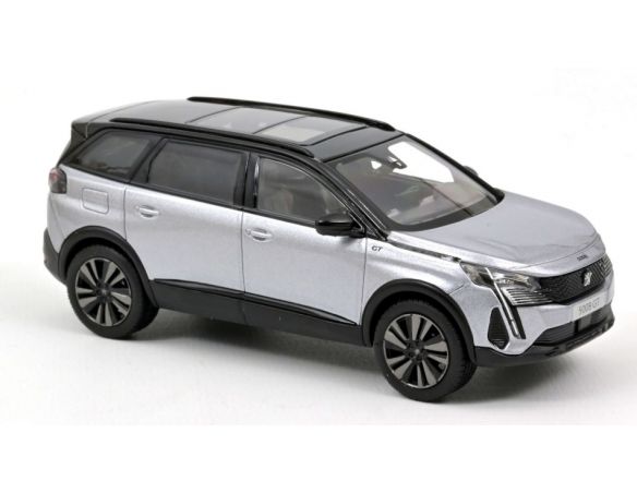 NOREV NV473924 PEUGEOT 5008 GT BLACK PACK 2021 ARTENSE GREY 1:43 Modellino