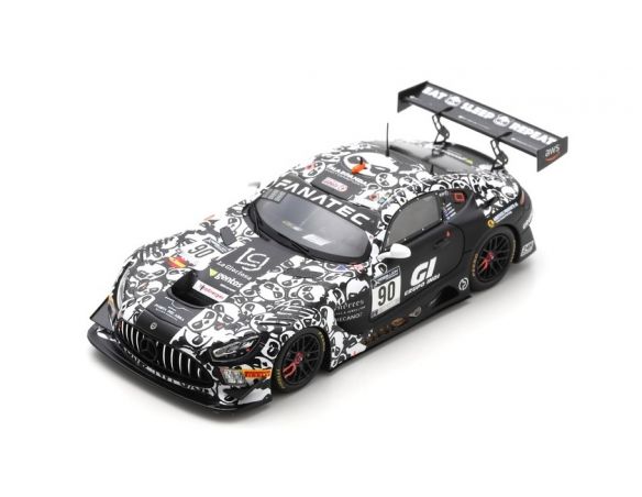 SPARK MODEL SB439 MERCEDES GT3 N.90 WINNER SILVER CLASS 24 H SPA 2021 KUJALA-COMPANC-SANCH Modellino